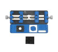 Motherboard Repair Fixture Aluminium Alloy Toothed Bearing Adjustable Size Phone Repair Fixture for Soldering Fixing Mobile Phone Motherboard Repair Tool Christmas Gifts