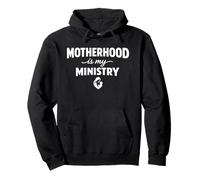 Motherhood is My Ministry Homeschool Mama Mom Life Sudadera con Capucha