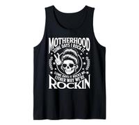 Motherhood Some Days I Rock It Mamá Humor Rockero Camiseta sin Mangas
