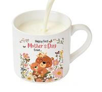 Mothers Day Coffee Mug - 330ml Funny Mothers Day Cup, 330ml Ceramic Coffee Drinkware | Funny Aesthetic Cartoon Drinkware For Women, Wife, Mom, Birthday, Party, Home, Kitchen, Bedroom, Living Room