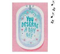 Mother's Day Endless Mum, Mummy, Mamma! - Joker Greeting Prank Card (Sequin + Sound)