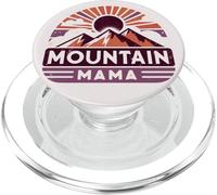 Mothers Day Love Hiking Mountain Mama PopSockets PopGrip para MagSafe