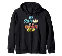 Mothers Day My Son in Law Is My Favorite Child Fathers Day Sudadera con Capucha