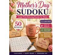 Mother's Day sudoku book: Mother's Day puzzle book for adults