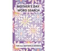 Mother's Day Word Search Puzzle Book: A Sweet Activity to Celebrate Mom | 20 Fun Puzzles | 5 x 8 Inches