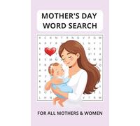 Mother's Day Word Search Puzzle Book: A Sweet Activity to Celebrate Mom | 20 Fun Puzzles | 5 x 8 Inches