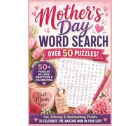 Mother's Day Word Search: Word Searches With Easy to Read Print about Mother's Day | 6x9 inches, 110 pages | 50+ Puzzles...Gift for Vacations, Holidays and Free Times
