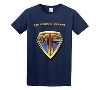 Mothers Finest Logo T-Shirt Navy Mens tee Unisex Shirt S