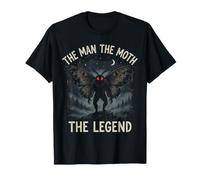 Mothman Cryptid The Man The Moth The Legend Funny Vintage Camiseta