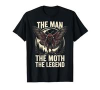 Mothman Cryptid The Man The Moth The Legend Funny Vintage Camiseta