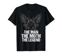 Mothman Cryptid The Man The Moth The Legend Funny Vintage Camiseta
