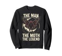 Mothman Cryptid The Man The Moth The Legend Funny Vintage Sudadera