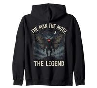 Mothman Cryptid The Man The Moth The Legend Funny Vintage Sudadera con Capucha