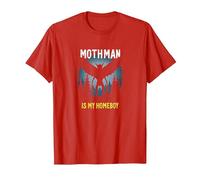 Mothman es mi hogareño: Misterio del Bosque Amante críptido Camiseta, Hombre, Rojo, M