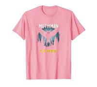 Mothman es mi hogareño: Misterio del Bosque Amante críptido Camiseta, Hombre, Rosado, 3XL