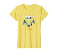 Mothman es mi hogareño: Misterio del Bosque Amante críptido Camiseta, Mujer, Limón, M