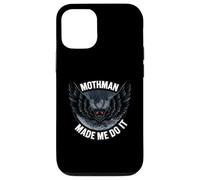 Mothman Made Me Do It Creepy Cryptid Paranormal Carcasa para iPhone 12/12 Pro