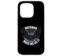 Mothman Made Me Do It Creepy Cryptid Paranormal Carcasa para iPhone 15 Pro