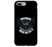 Mothman Made Me Do It Creepy Cryptid Paranormal Carcasa para iPhone 7 Plus/8 Plus