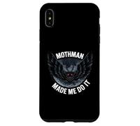 Mothman Made Me Do It Creepy Cryptid Paranormal Carcasa para iPhone XS MAX