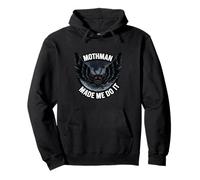 Mothman Made Me Do It Creepy Cryptid Paranormal Sudadera con Capucha