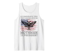 Mothman para presidente cree que vota electo candidato a Mothman Camiseta sin Mangas