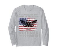 Mothman para presidente cree que vota electo candidato a Mothman Manga Larga