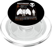 Mothman Phantom of Point Pleasant Tabla de Tallas Cryptid PopSockets PopGrip para MagSafe