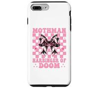 Mothman Presagio De Doom Criptozoología Cryptid Chica Mamá Carcasa para iPhone 7 Plus/8 Plus