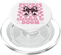 Mothman Presagio De Doom Criptozoología Cryptid Chica Mamá PopSockets PopGrip para MagSafe