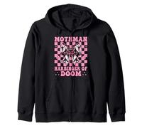 Mothman Presagio De Doom Criptozoología Cryptid Chica Mamá Sudadera con Capucha
