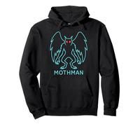 Mothman West Virginia Cryptid Legend Paranormal Misterio Sudadera con Capucha