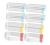 MOTHNUR 1 Juego Abrazadera pinza para rizador de pelo clip rizador caliente clip de rodillo caliente clips de rodillos calientes clips de rodillo de cabello acero inoxidable 304