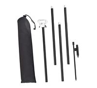 MOTHNUR 1 Juego Soporte de Lámpara Portátil Ajustable para Camping Soporte de Luz Exterior Rack de Doble Luz para Actividades para Pescar y Hacer Senderismo