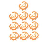 MOTHNUR 10 piezas Clip Nasal para Destete de Terneros Resistente y Seguro Herramienta Agrícola para Ganado Anillos Nasales para Vacas Accesorio Esencial para Granjas y Pastoreo