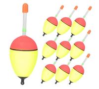 MOTHNUR 10 Piezas Flotadores de Pesca con Varilla Luminosa de Espuma EVA Resistente de Accesorios para Pesca Mar Río y Alta Sensibilidad y Diseño Duradero