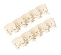 MOTHNUR 10 piezas Puentes de Violín de Madera de Arce Forma de Corazón Accesorios Duraderos para Violín Soporte Acústico con Diseño Elegante y Tono Cálido para Músicos y Reparación