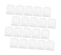 MOTHNUR 100 piezas Mascarillas Faciales de Gasa Precortadas Hojas de Facial para Tratamientos de Belleza Diseño con Aperturas para Ojos Nariz Boca Uso Profesional para Salones y Cuidado