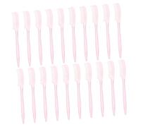 MOTHNUR 100piezas Mini Peine De Peine Pequeño Para Cejas Herramienta Cosmética Para Extensión De Pestañas Cepillo Para Cejas y Pestañas Separador De De Separador Color