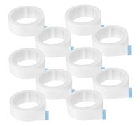 MOTHNUR 10rollos Cinta Adhesiva Pestañas Ext Pestañas Tela Adhesiva Rollo Fácil Aplicar Retirar