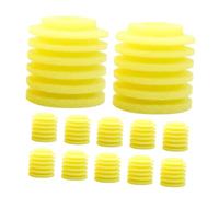 MOTHNUR 12 Piezas Filtro de Esponja para Acuario Filtro de Repuesto para Pecera Esponja Filtrante de Alta Densidad para Estanques Interiores Fácil de Reemplazar y para Ambientes Acuáticos