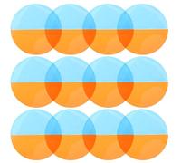 MOTHNUR 12 Piezas Láminas de Gel para Luz Ambiente Filtro Color para Lámparas Colgantes Film Difusor de Color para Iluminación de Estudio Suavizador de Deslumbramiento para Oficina