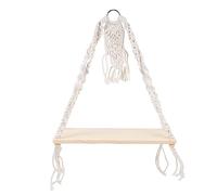 MOTHNUR 1pieza Estante De Pared para Plantas Soporte Decorativo De Macramé Estante De Tapiz para Macetas Adorno De Pared para Interiores