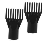 MOTHNUR 2 piezas Boquilla para Secador Cabello Accesorio Peine Aire Caliente Difusor Plástico Duradero para Reducción de Encrespamiento y Brillo Compatible con Secadores Estándar