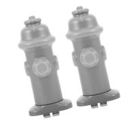 MOTHNUR 2 Piezas Columnas Guía para Orina de Perros Accesorio de Entrenamiento para Cachorros Diseño Resistente y Cómodo para Interior Color Gris para Adiestramiento Casa