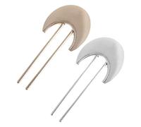 MOTHNUR 2 piezas Palillos para Cabello de Mujer de Diseño Metálico Abanico Chino Horquillas Vintage para Novias y Accesorios para Bodas Estilo Elegante para Cabello