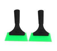 MOTHNUR 2 Piezas Raspador Película Coche de Suave Herramienta para Alisar Vinilo y Limpiar Ventanas Aplicador Envoltura Automotriz Resistente y Ergonómico Verde
