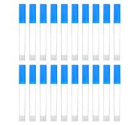 MOTHNUR 20 Piezas Estuche de Plástico Duro para Termómetro Corporal 20 Unidades, Tubo Compacto 13,2 X 1,6 X 1 CM, Soporte de Almacenamiento Seguro para Viaje y Uso Doméstico