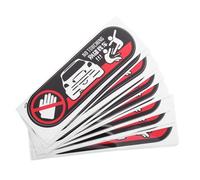 MOTHNUR 20 Piezas Pegatinas para Coche No Toques Mi Vehículo Resistente al Agua y UV Adhesivos de Advertencia para Parabrisas Ventanas y Carrocería para Coches Camiones y SUV