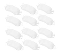 MOTHNUR 24 Piezas Máscaras de Dormir para Viaje Antifaz de Poliéster con Banda Elástica Cubre Ojos Opaco para Siestas Fiestas y Vuelos Funda Ligera para Hombres y Mujeres